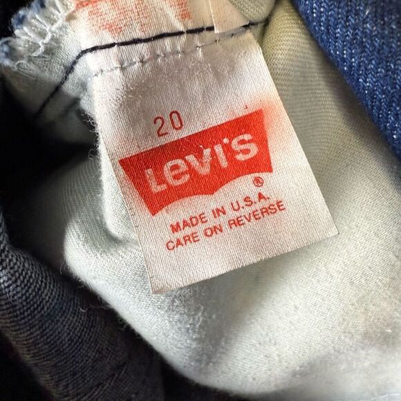 Vintage Levi's Men's Size 32 Relaxed Baggy Style Blue Jeans - Picture 11 of 12